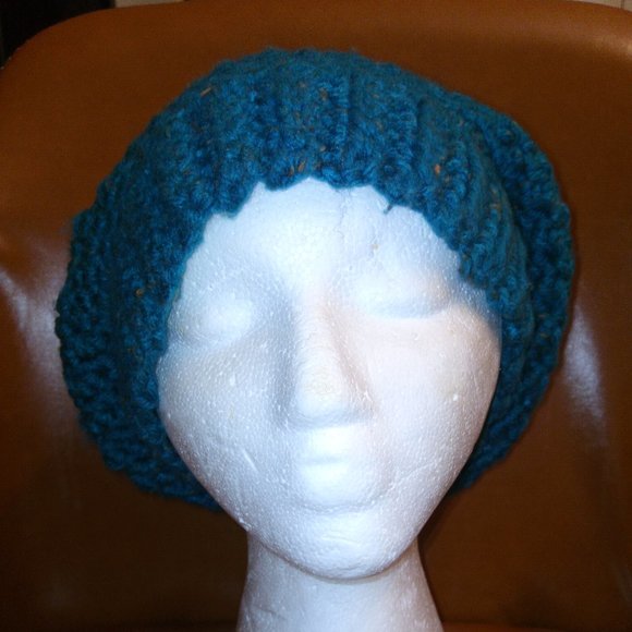 Handcrafted Super Thick Adult Crochet Hat - Picture 10 of 11